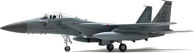 1/100 Scale Model Aircraft F-15 American Eagle Supersonic Fighter Simulation Aircraft Model Fighter Jet Model Airplane