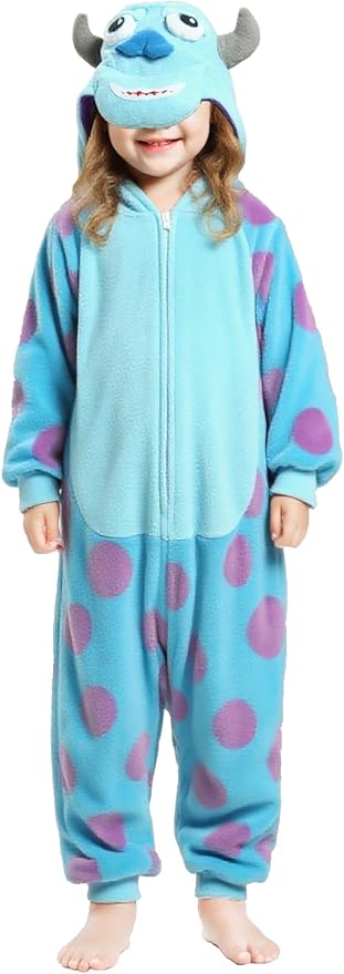Unisex Children Character Onesie Pajamas Kids Halloween Cosplay Costume/Homewear/Sleepwear