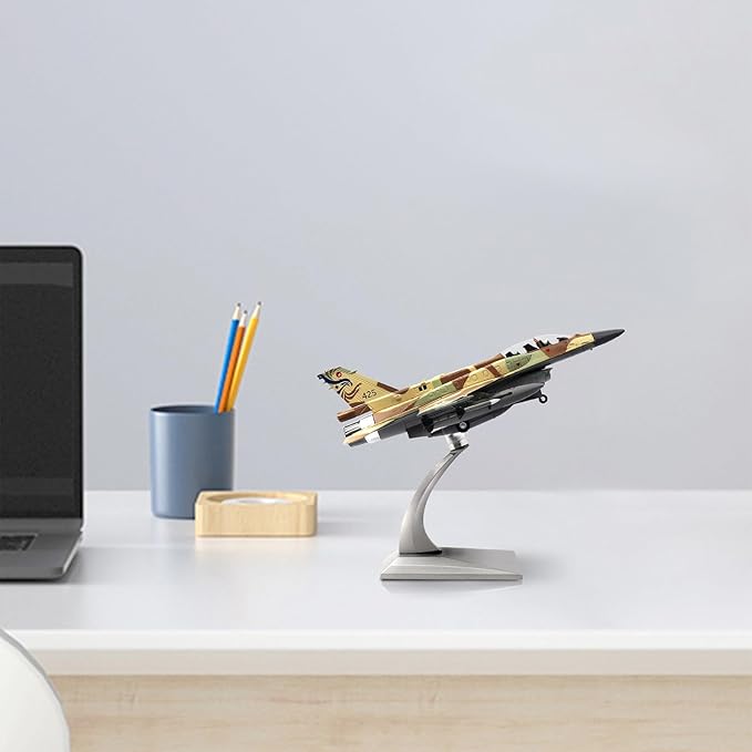 1/72 Scale F-16I Soufa Multirole Fighter Airplane Pre-Build Model Kits Finished Diecast Aircraft Metal Jet Model Display Collection or Gift (F-16I-Israel)