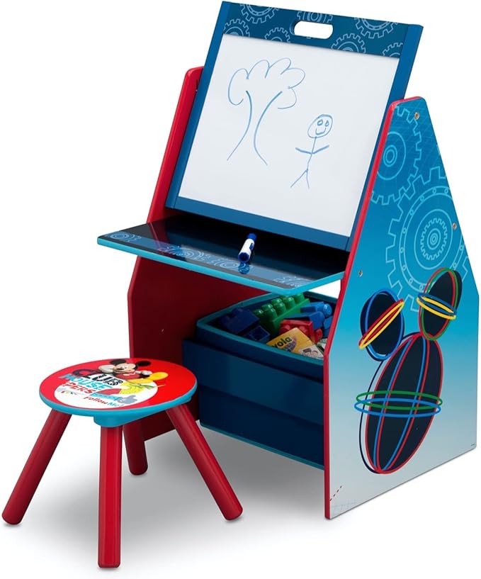 Delta Children Easel and Play Station, Disney Mickey Mouse