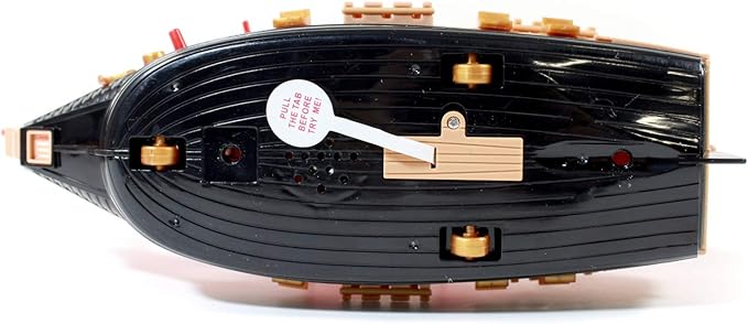 (2-Pack) Scurvy Boys Toy Pirate Ship Adventure Light UP, Sound