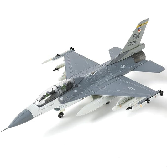 1/72 Scale F-16D Block 42 90-0778 "MiG Killer Fighter Airplane Pre-Build Model Kits Finished Luke Air Force Base Diecast Aircraft Metal Jet Model Display Collection or Gift