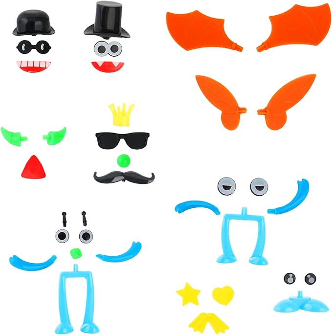 Modeling Clay Tools for Kids Ages 2-4, Craft Molding Clay Tool Set, Clay Molds Cutters Roller Stamps, Modeling Clay Kit 43 Pcs, Sculpting Texture Rolling Pin, Toddlers Accessories Girls Boys