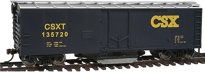 40-Foot Plug-Door Track Cleaning Boxcar CSX 135720, HO Scale