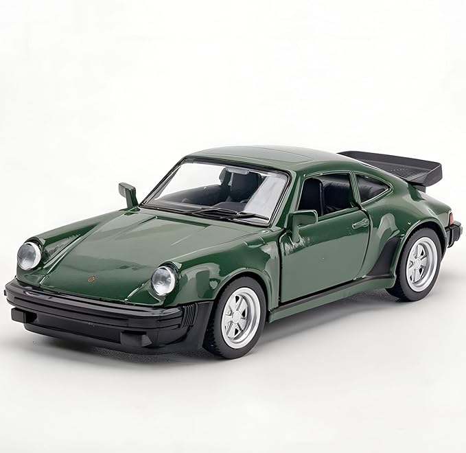 Toy Cars Porsche 911 Turbo 1978 1/36 Scale Diecast Car Models,Pull Back Vehicles Toys,Car Toys Gifts for Kids Age 3-5 Green