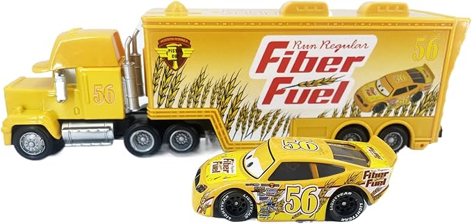 Portable Mini Toy Car and Truck Set 1:55 Diecast Model Metal Body Racers for Preschool Kids Ages 3+ Years (56)