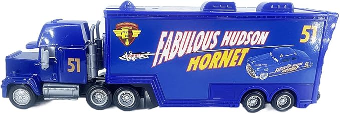 Portable Mini Toy Car and Truck Set 1:55 Diecast Model Metal Body Racers for Preschool Kids Ages 3+ Years (51Doc)