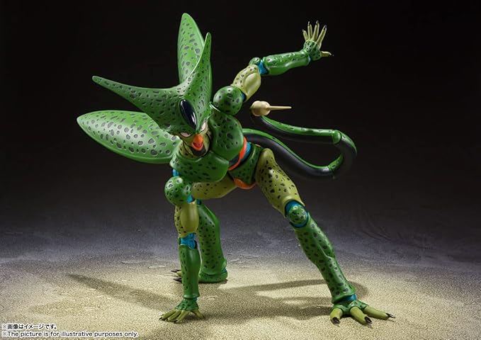 TAMASHII NATIONS - Dragon Ball Z - Cell First Form (Reissue) S.H.Figuarts Action Figure