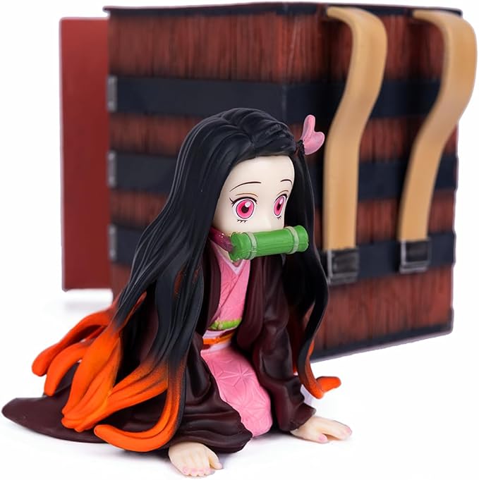 Nezuko Figure Statue Figurine Kamado Nezuko Birthday Gifts PVC 6 Inch