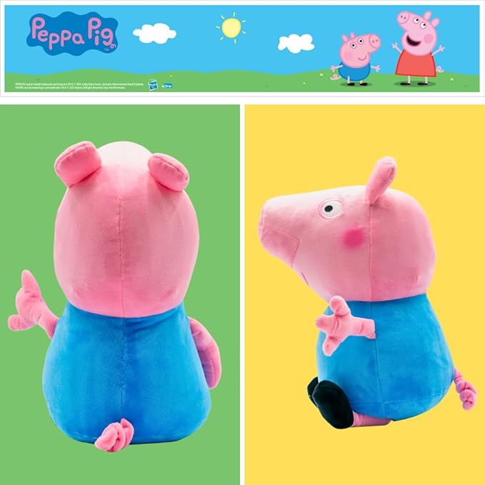 Franco Peppa Pig George Kids Bedding Super Soft Plush Cuddle Pillow Buddy, (Officially Licensed Product)