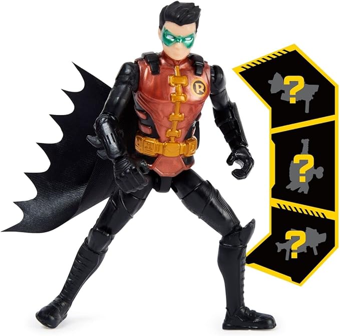 DC Batman 2022 Robin (Metallic Red Costume) 4-inch Action Figure by Spin Master