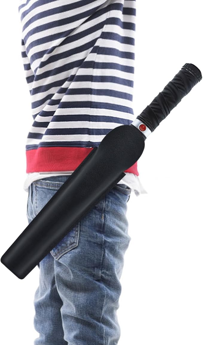 Light Saber Swords for Kids, 2-in-1 Dual Light Up Sabers with FX Sound, Expandable Light Sword with Belt Clip for Galaxy War Fighter Warriors, Halloween Costume Parties