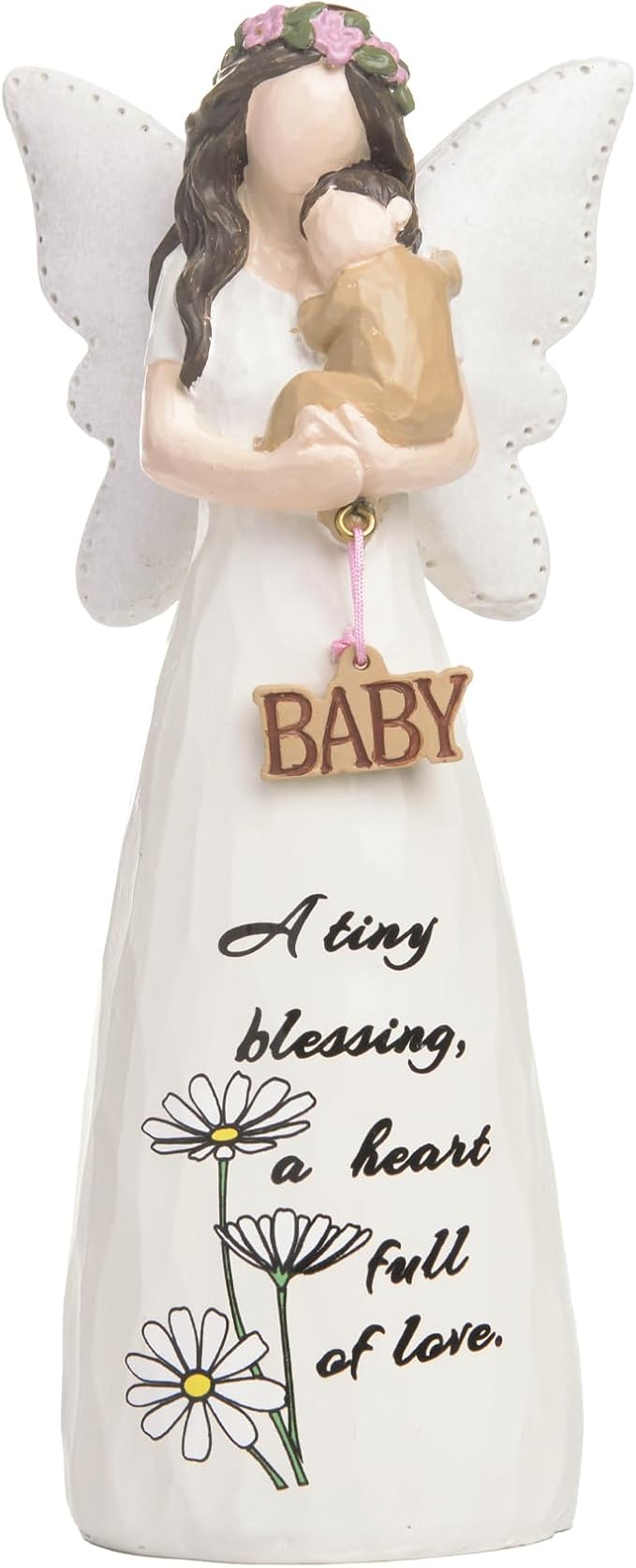 Mom Birthday Gifts,New Mom Gifts,Mother Baby Figures Statues,Angel Figurines Gifts,Meaningful Gift for Mama on Birthday and Mother's Day,Sculpted Hand-Painted Figurine