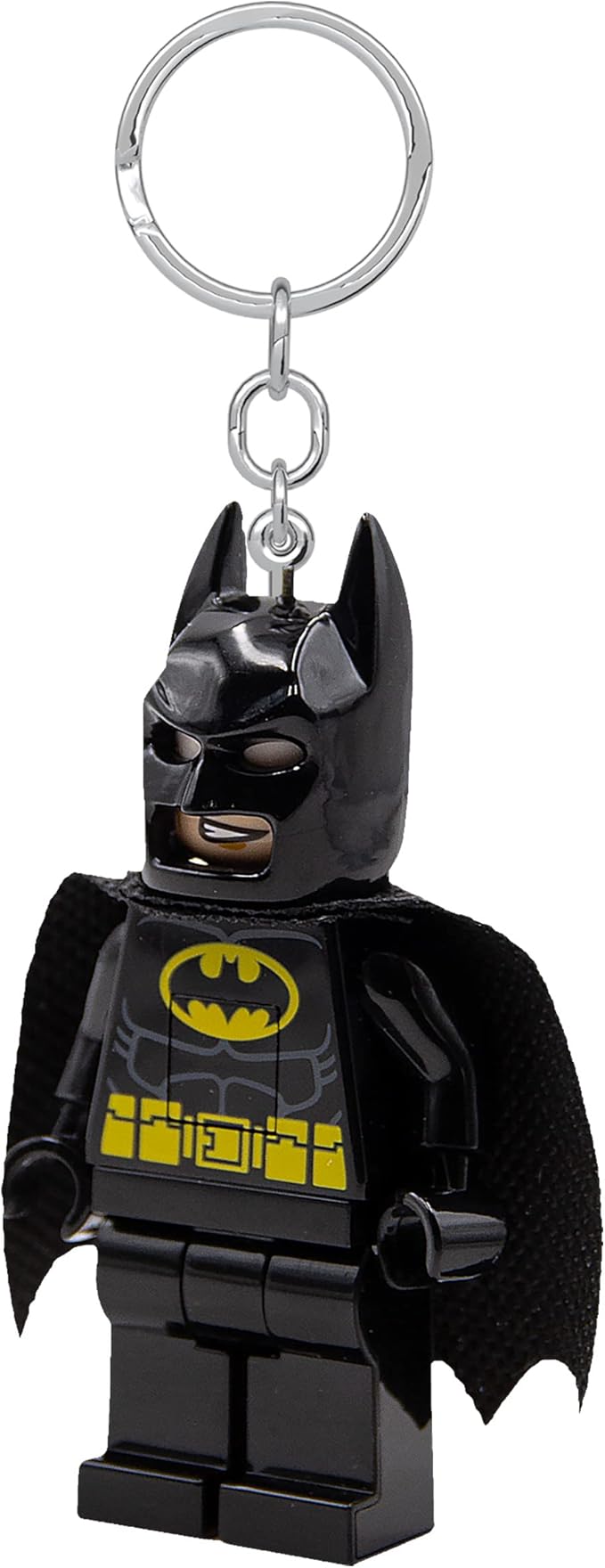 LEGO DC Super Heroes Large 3 Inch Tall Figure Keychain Light - Batman (KE26H)