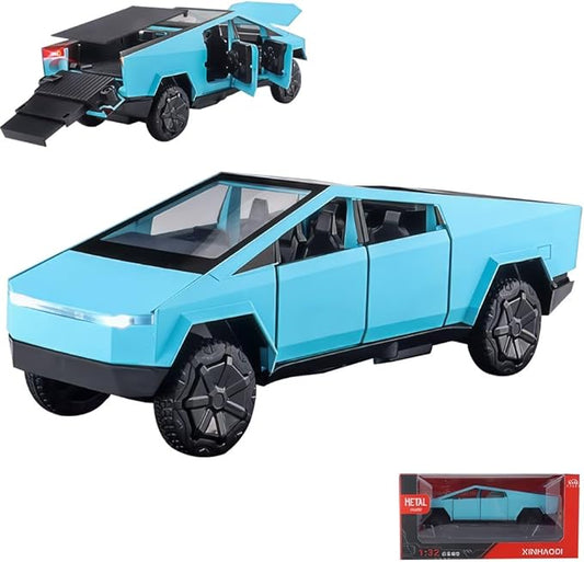 1/32 Diecast Pickup Car Model Alloy Toy Car with Sound Light and Pull Back, Toy Trucks for Boys Pickup Truck Toy Metal Model Trucks for Kids Gift Truck Enthusiasts Collection