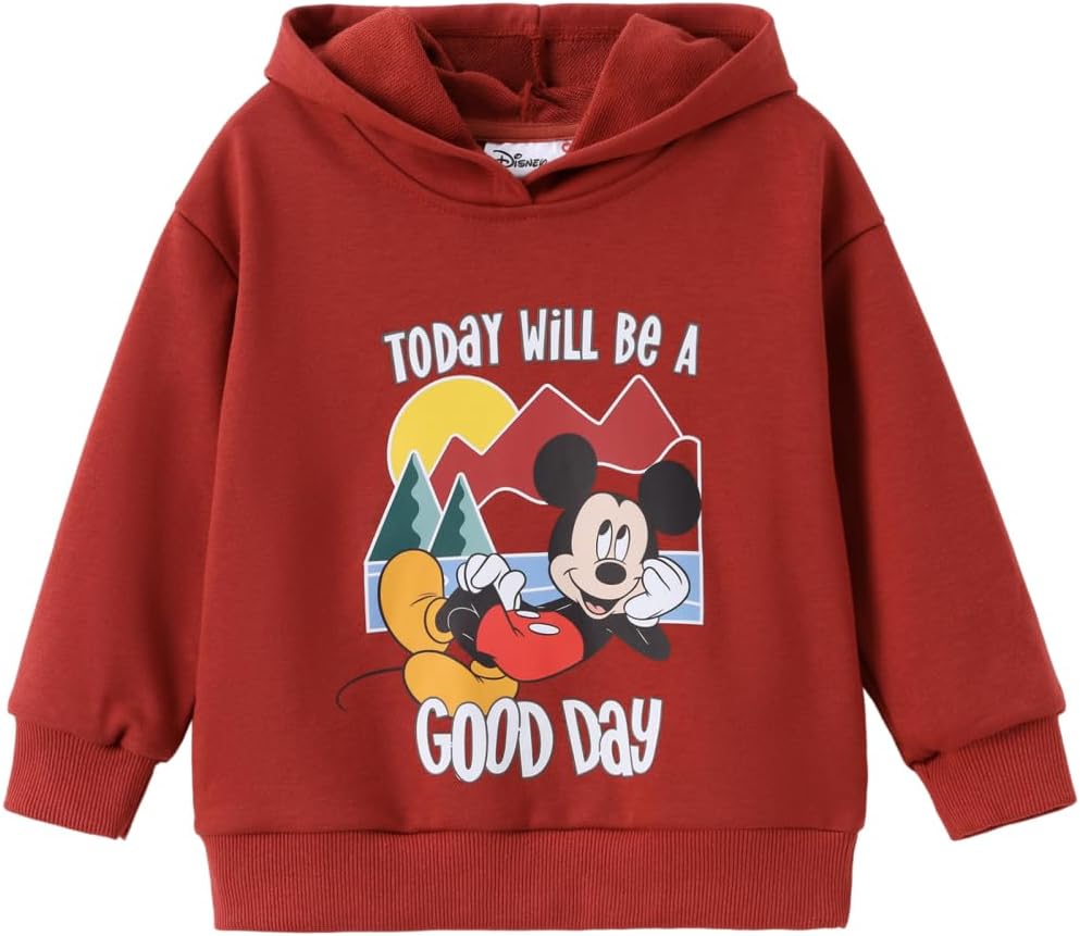 Disney Lilo & Stitch Minnie Mickey Spiderman Frozen Elsa Boys/Girls Hoodie Sweatshirt Graphic Pullover Tops Toddler-Big Kid