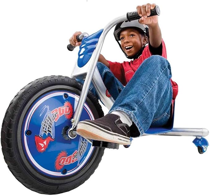 Razor RipRider 360 Caster Trike for Kids Ages 5+ - Lightweight, Rubber Handlebars, Steel Frame, for Riders up to 160 lbs
