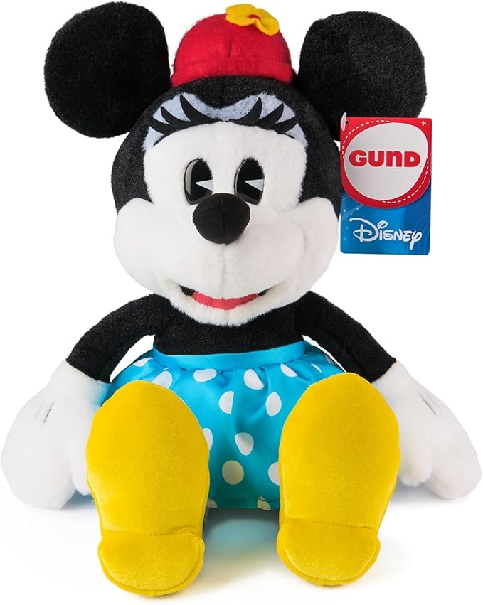 Donna's Home Emporium Spnmaster Gnd Dsney Officially Licensed 2 Piece 14" Plush Bundle, Mickey Mouse and Minnie Mouse