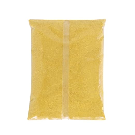 S&S Worldwide Art Sand - Yellow, 2 lbs., For Sand Art Layering in Bottles, Decorating Adhesive Sand Art Pictures, Terrariums, Over Glue & More Crafts, For Kids & Adults, Fine Sand, Non-Toxic, 2lb Bag