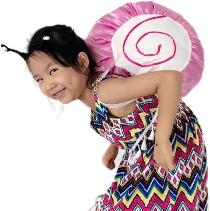 Snail Shell with Snail Headband Cute Pink Shell Halloween Cosplay Party Costumes