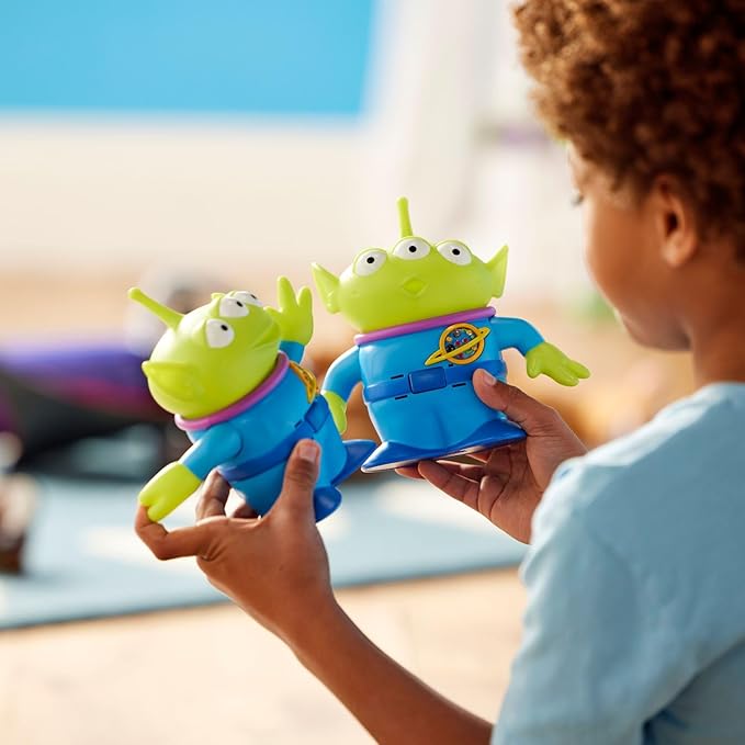 Disney Store Official Alien Talking Action Figures from Toy Story, Features Sounds and Phrases from The Movies, Interacts with Other Figures and Toys