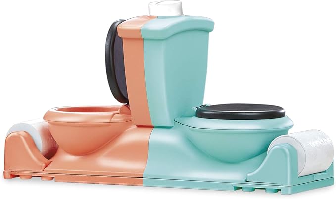 Hasbro Gaming Toilet Trouble Flushdown Kids Game Water Spray Ages 4+