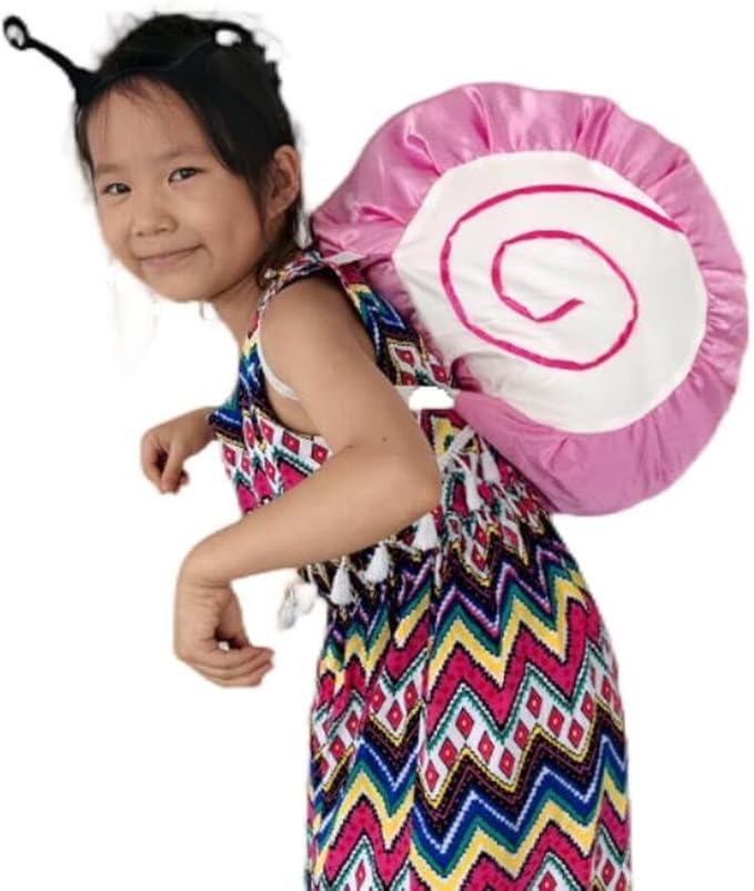 Snail Shell with Snail Headband Cute Pink Shell Halloween Cosplay Party Costumes