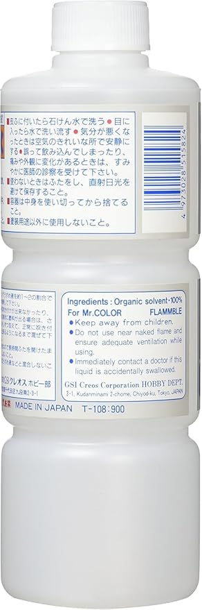 Mr. Hobby - Mr. Leveling Thinner 400ml, GSI Creos (T108)