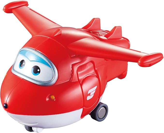 Super Wings Toys, Transformer Toys 2 Inch, Airplane Toy for Kids 3-5 Years Old, 15 Packs Transforming Jet Playset, Real Mobile Wheels, Birthday Party Supplies for Preschool Boys and Girls