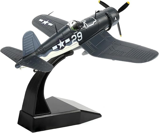 1/72 F-4U Corsair USA Fighter Model World War II Vintage Warplane Metal Diecast Aircraft Military Display Airplane for Display Collection or Gift