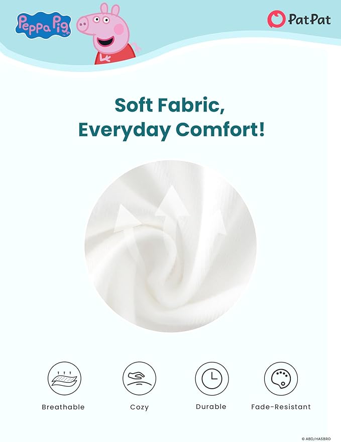 Peppa Pig Toddler Girls Dress for Fall Long Sleeve Tutu Dresses for Birthday Party Tulle Princess Dress Little Girl Size 2-6T