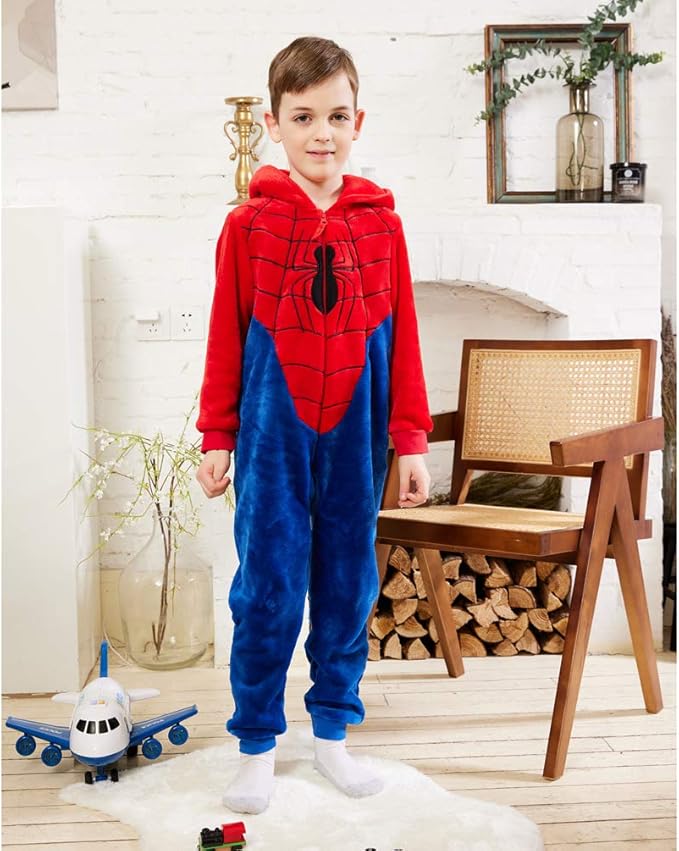 COSUSKET Snug Fit Adult Onesie Pajamas, Halloween Falnnel Womens Cosplay One Piece Costume Sleepwear