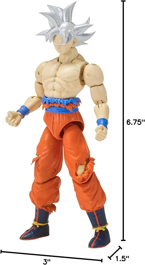 Dragon Ball Super - Dragon Stars - Ultra Instinct Goku (Series 7), 6.5" Action Figure