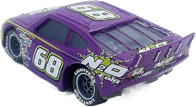 Portable Mini Toy Car and Truck Set 1:55 Diecast Model Metal Body Racers for Preschool Kids Ages 3+ Years (68)