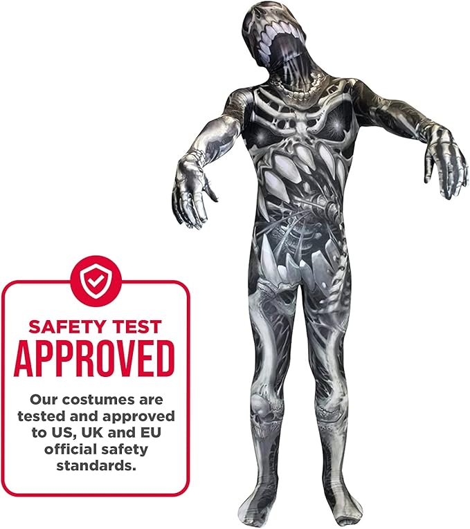Morphsuits Skull N Bones Costume Child