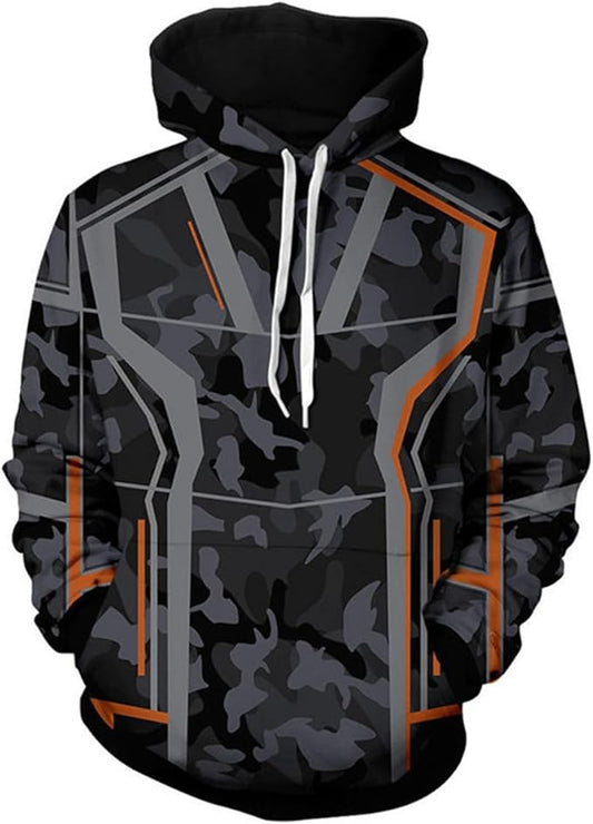 3D Captain Fashion Cosplay Hoodie Jacket