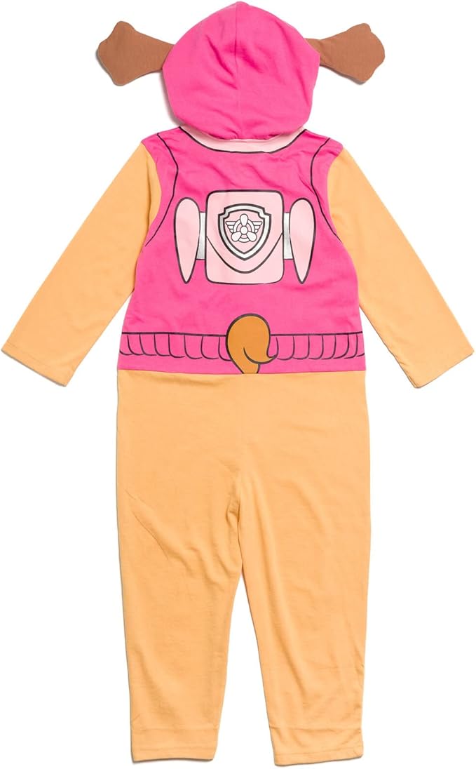 Paw Patrol Chase Marshall Skye Zuma Rubble Zip Up Cosplay Coverall Infant to Big Kid