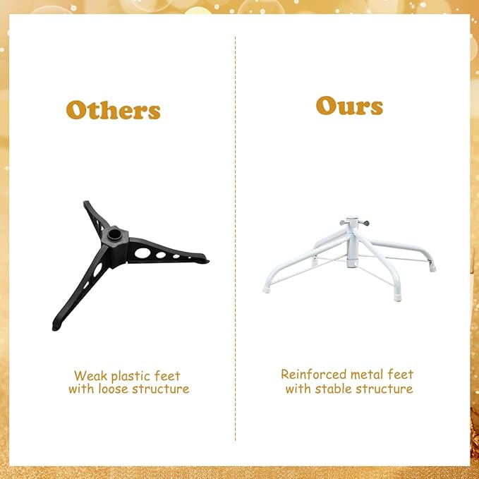 HAPPYGRILL 6 Feet Sliver Pencil Christmas Tree Artificial Slim Christmas Tree Skinny Xmas Tree with Metal Stand, Realistic Unlit Pine Tree with 520 Branch Tips for Indoor Outdoor