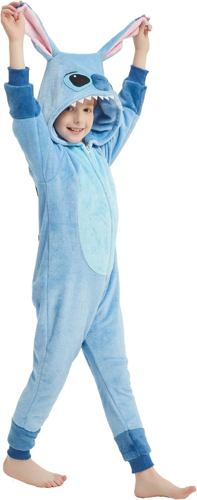 SWEETXIN Unise Kids Jumpsuit Cosplay Onesie One Piece Suit for Girls Boys Halloween Character Costume Dress Up Party