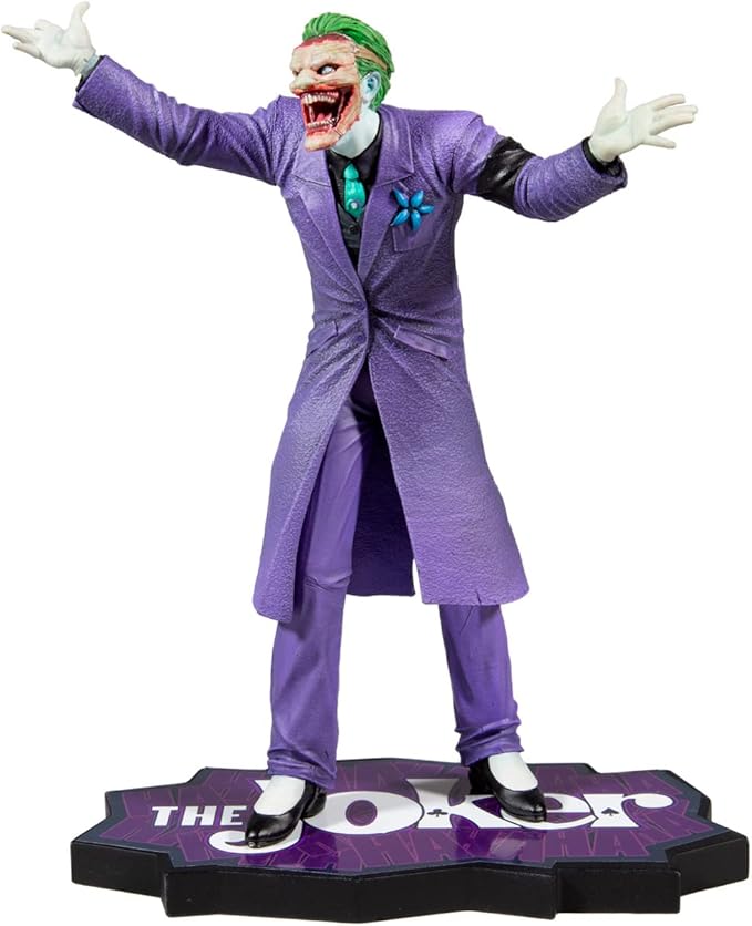 McFarlane Toys DC Direct The Joker Purple Craze: The Joker by Greg Capullo 1:10 Resin Statue