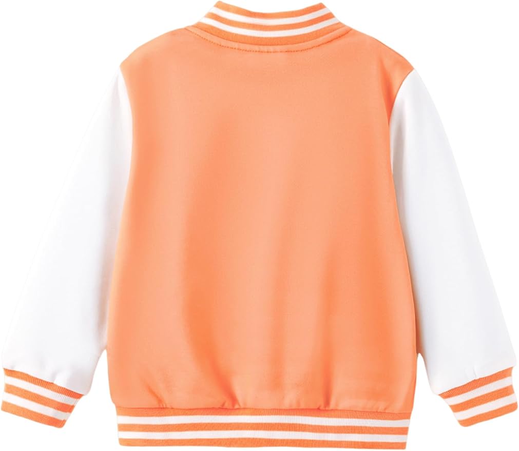 Disney Minnie Mickey Stitch Princess Frozen Elsa Marvel Jacket Lightweight Coat Button up Color Block Sweatshirt 2-14 Years