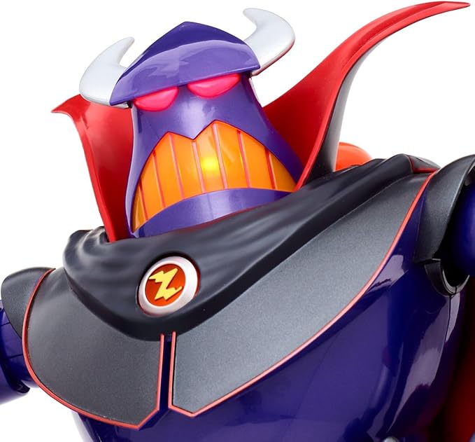 Disney Store Official Zurg Interactive Talking Action Figure from Toy Story, Features Sounds and Phrases from the Movies, Interacts with Other Figures and Toys