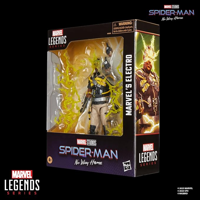 Marvel Legends Series Marvel’s Electro, Spider-Man: No Way Home Collectible 6 Inch Action Figure
