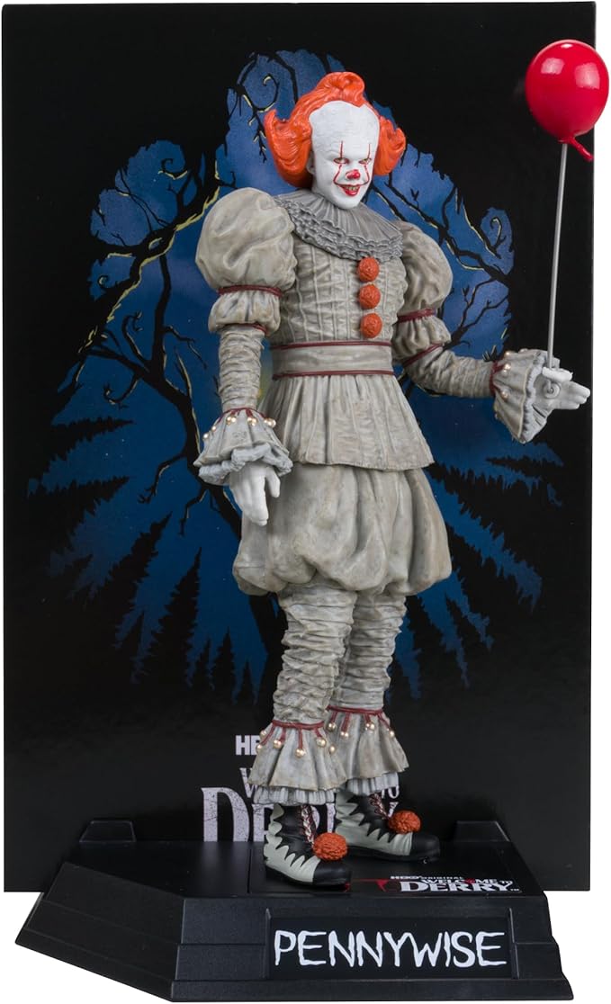 McFarlane Toys- Pennywise (Welcome to Derry) 6in Posed Figure Gold Label