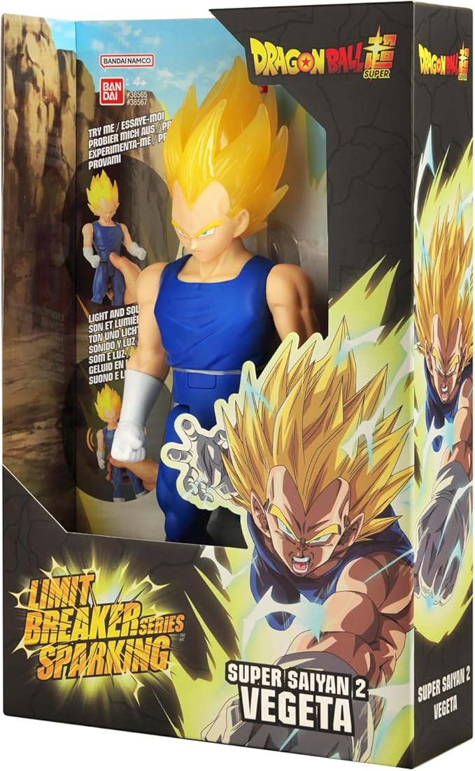 Limit Breaker Series Sparking - Dragon Ball - Super Saiyan 2 Vegeta 12" Action Figure