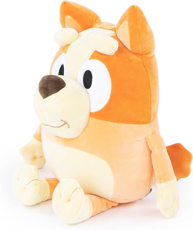 Jay Franco Bluey Bingo Plush Pillow Buddy - Super Stuffed Soft Character Pillow - Polyester Microfiber (16 Inches)