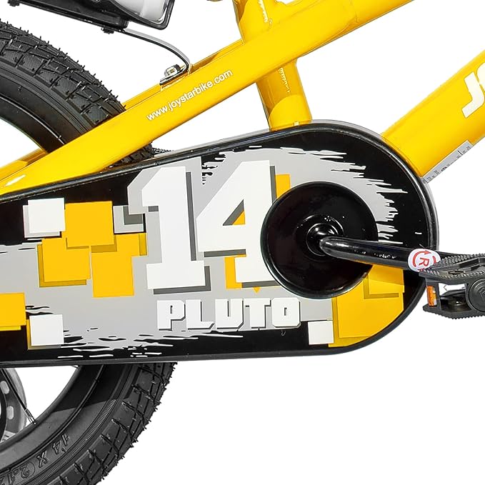 JOYSTAR Pluto 12 14 16 18 20 Inch Kids Bike with Light Up Training Wheels, Kids' Bicycle for Boys Girls Age 3-12 Years, Children Bikes, Multiple Colors