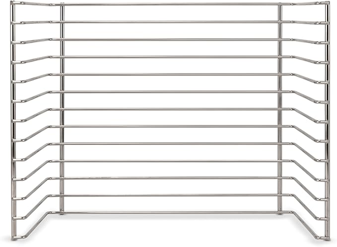 Melissa & Doug Puzzle Storage Rack - Wire Rack Holds 12 Puzzles