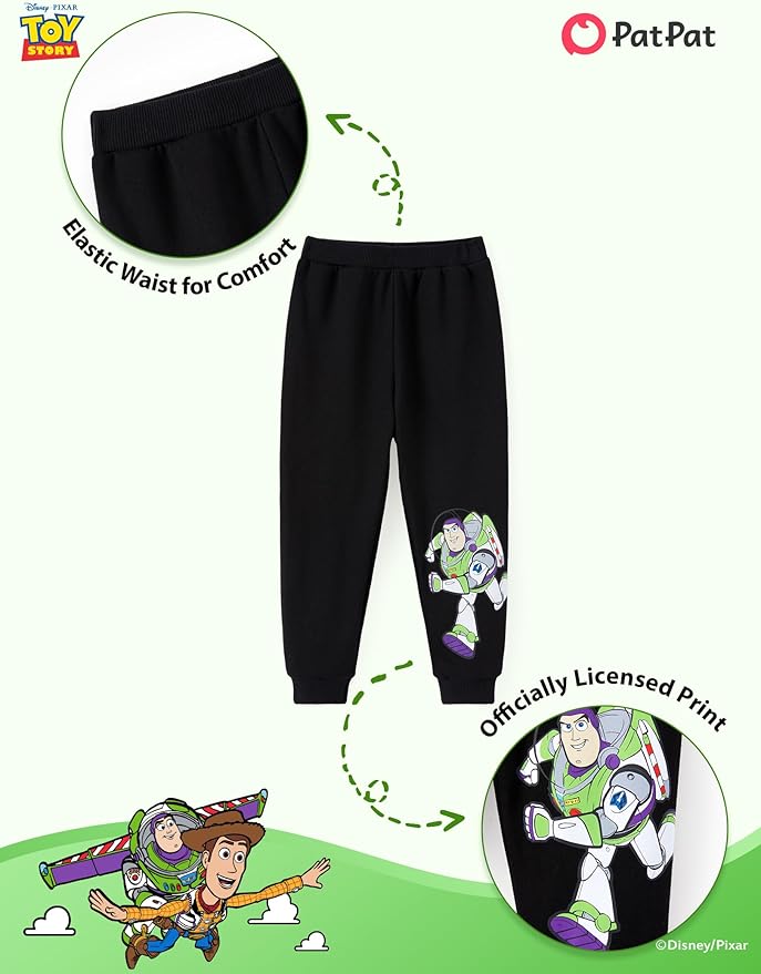 Disney Marvel Spider-Man Mickey Toy Story Cars Boy Pullover Hoodie&Jogger Pants Outfit Set Sweatsuit Lounge Matching Set 2-9Y