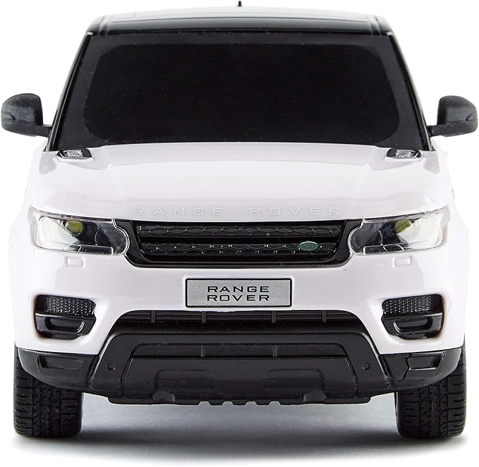 CMJ RC Cars Range Rover RC Remote Control Car Sport White 2.4Ghz 1:24 Scale. Great Kids Play Toy Auto